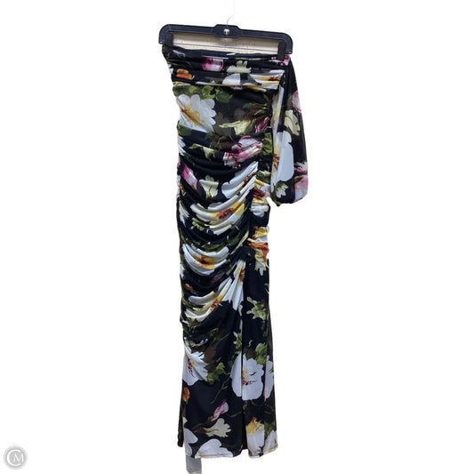 Dress Casual Maxi By Abercrombie And Fitch In Floral Print, Size: Xxs