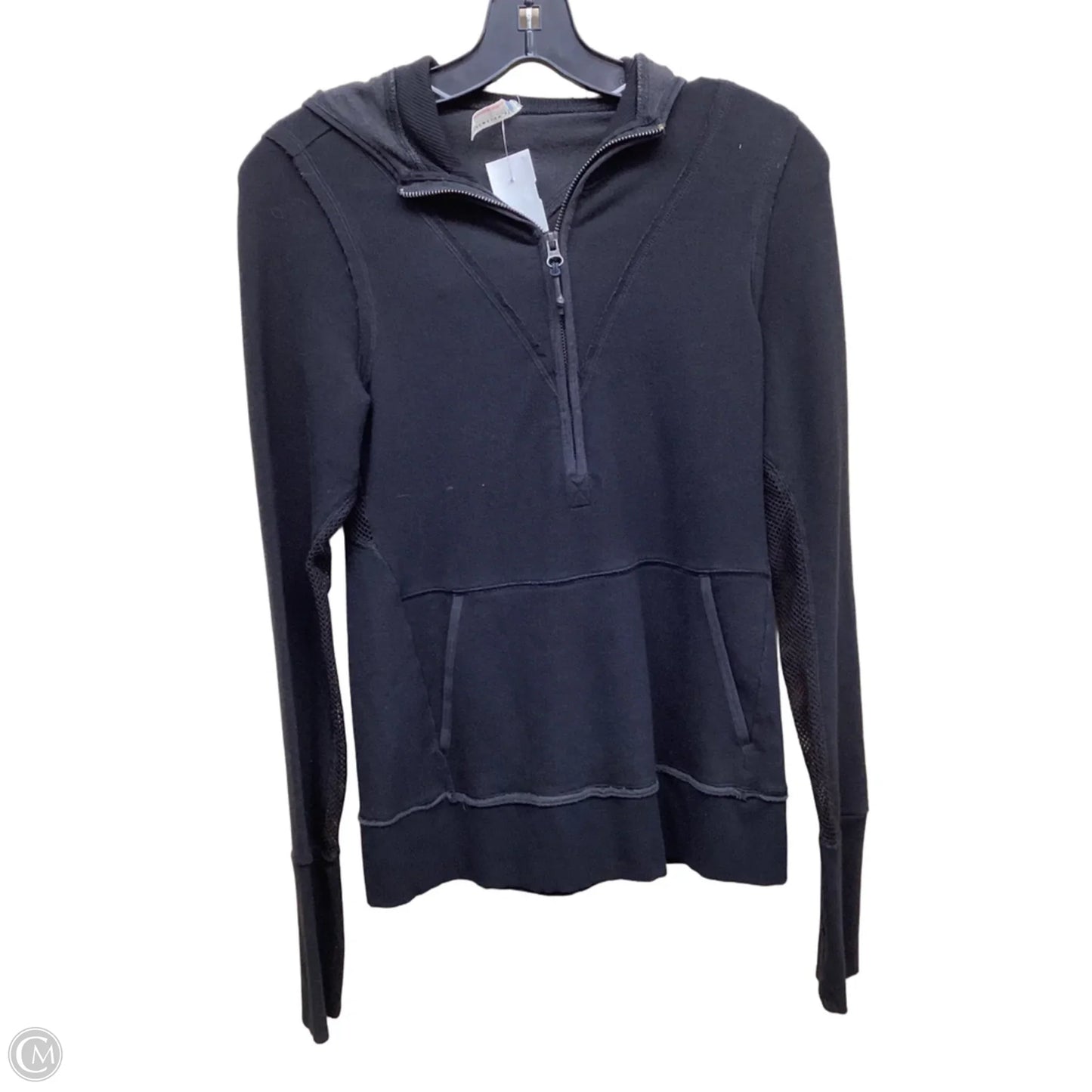 Athletic Jacket By Free People In Black, Size: S