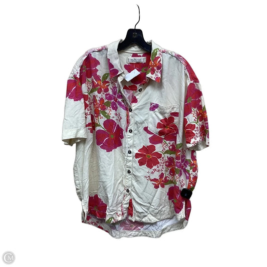 Top Short Sleeve By We The Free In Floral Print, Size: Sp