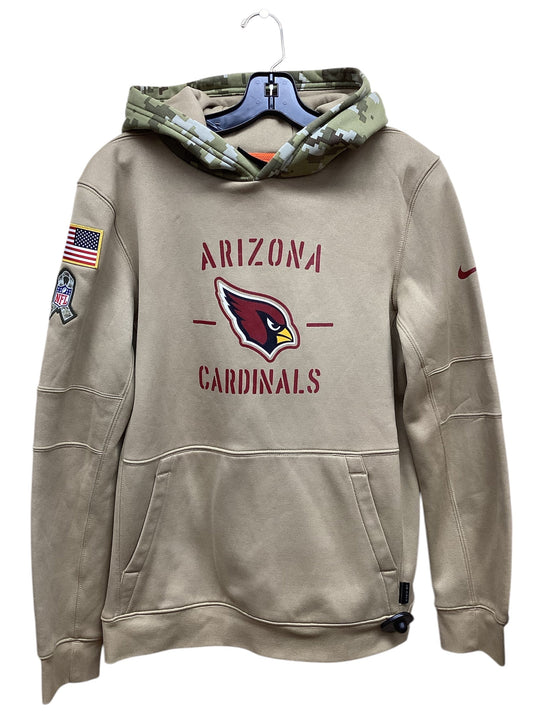 Sweatshirt Hoodie By Nike In Tan, Size: Xl
