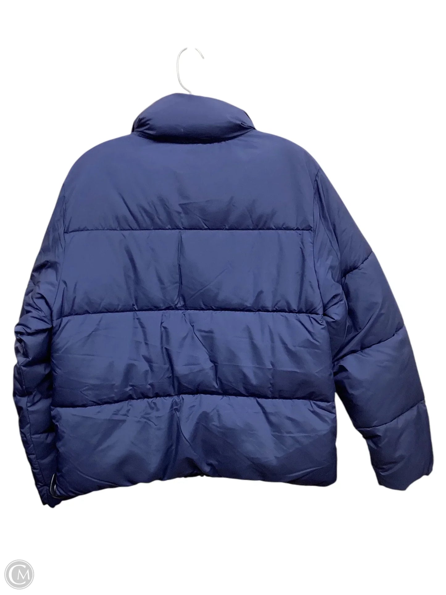 Jacket Puffer & Quilted By Fabletics In Blue, Size: S
