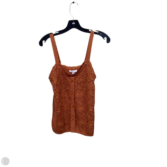 Top Sleeveless By Lc Lauren Conrad In Bronze, Size: Xs
