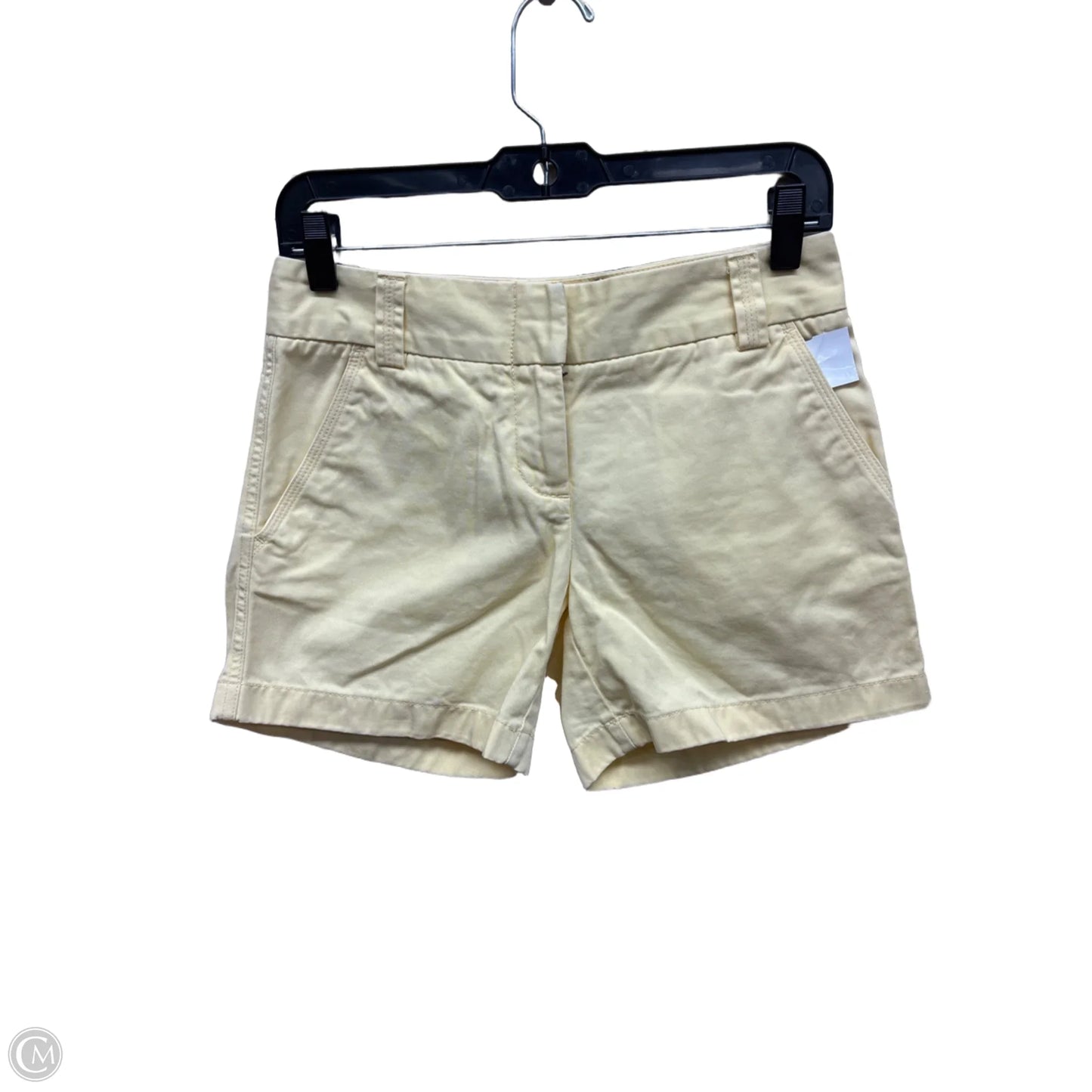 Shorts By J. Crew In Yellow, Size: 0