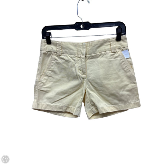 Shorts By J. Crew In Yellow, Size: 0