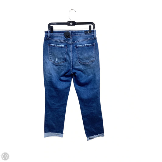 Jeans Straight By Kut In Blue Denim, Size: 6