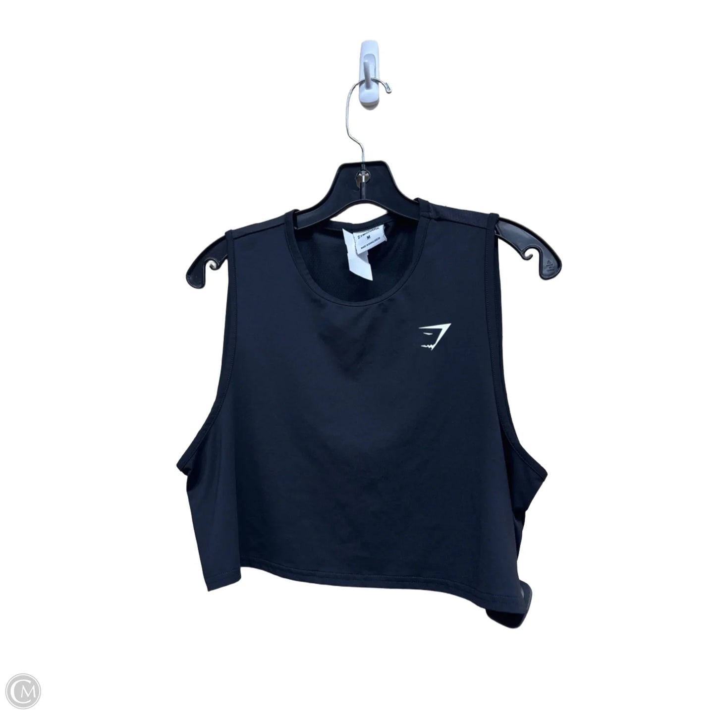 Athletic Tank Top By Gym Shark In Black, Size: M