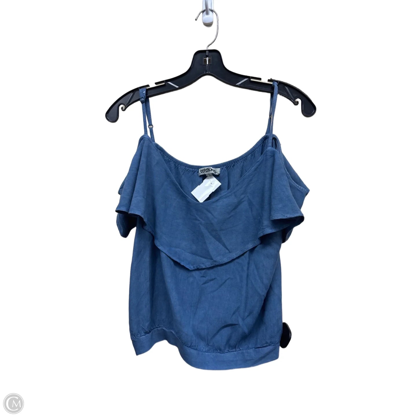 Top Short Sleeve By Tramp In Blue, Size: S