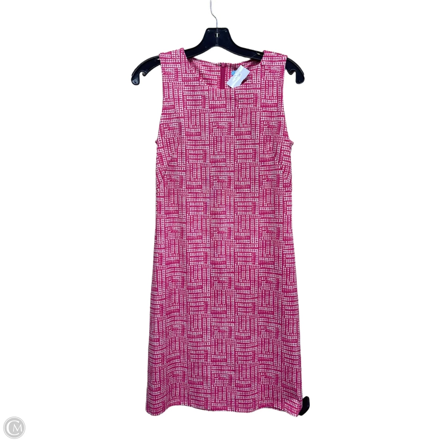 Dress Casual Midi By J Mclaughlin In Pink & White, Size: Xs