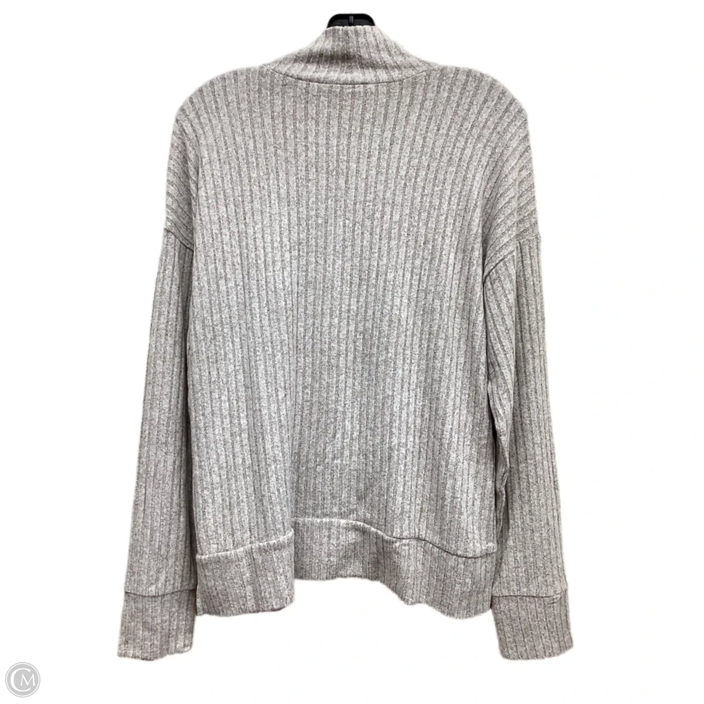 Top Long Sleeve By Lucky Brand In Taupe, Size: M