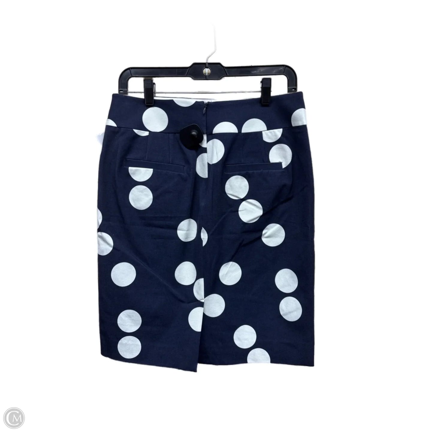 Skirt Midi By Banana Republic In Polkadot Pattern, Size: 6