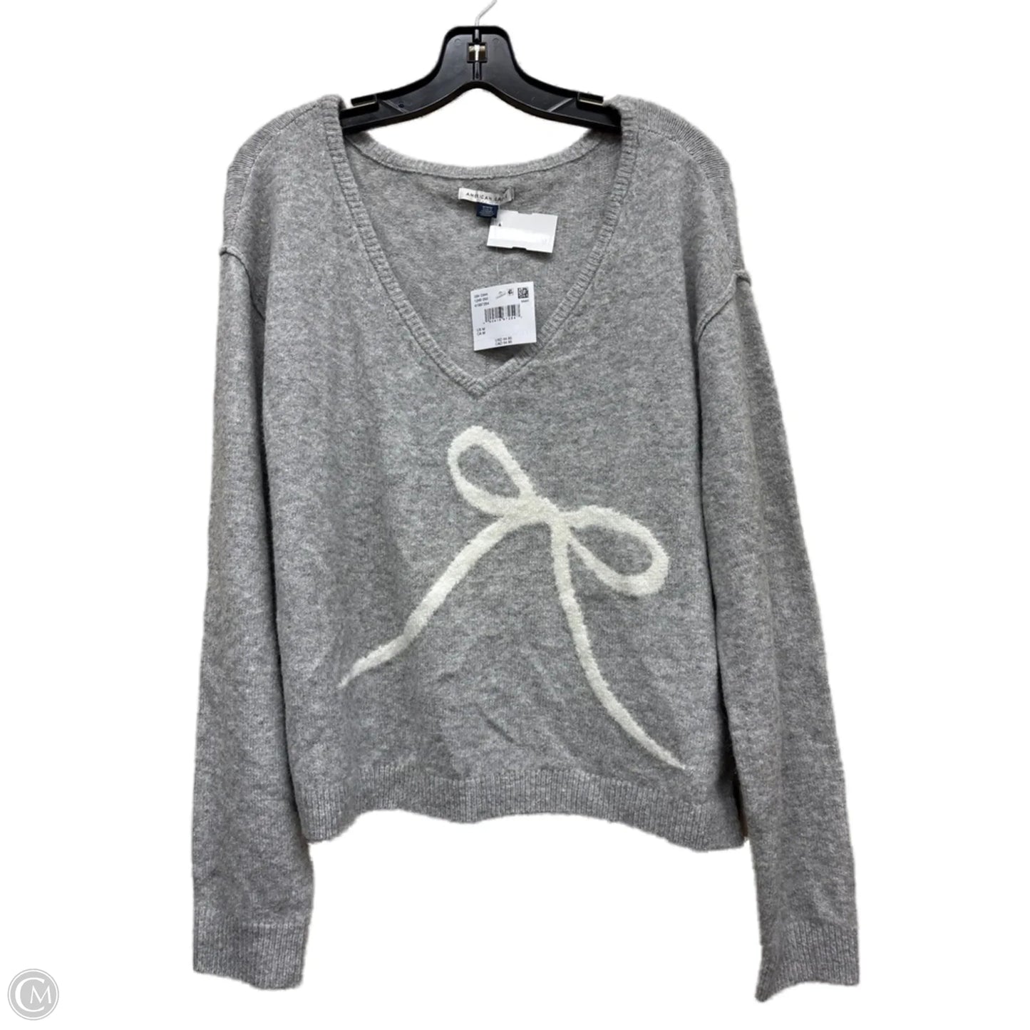 Sweater By American Eagle In Grey, Size: M