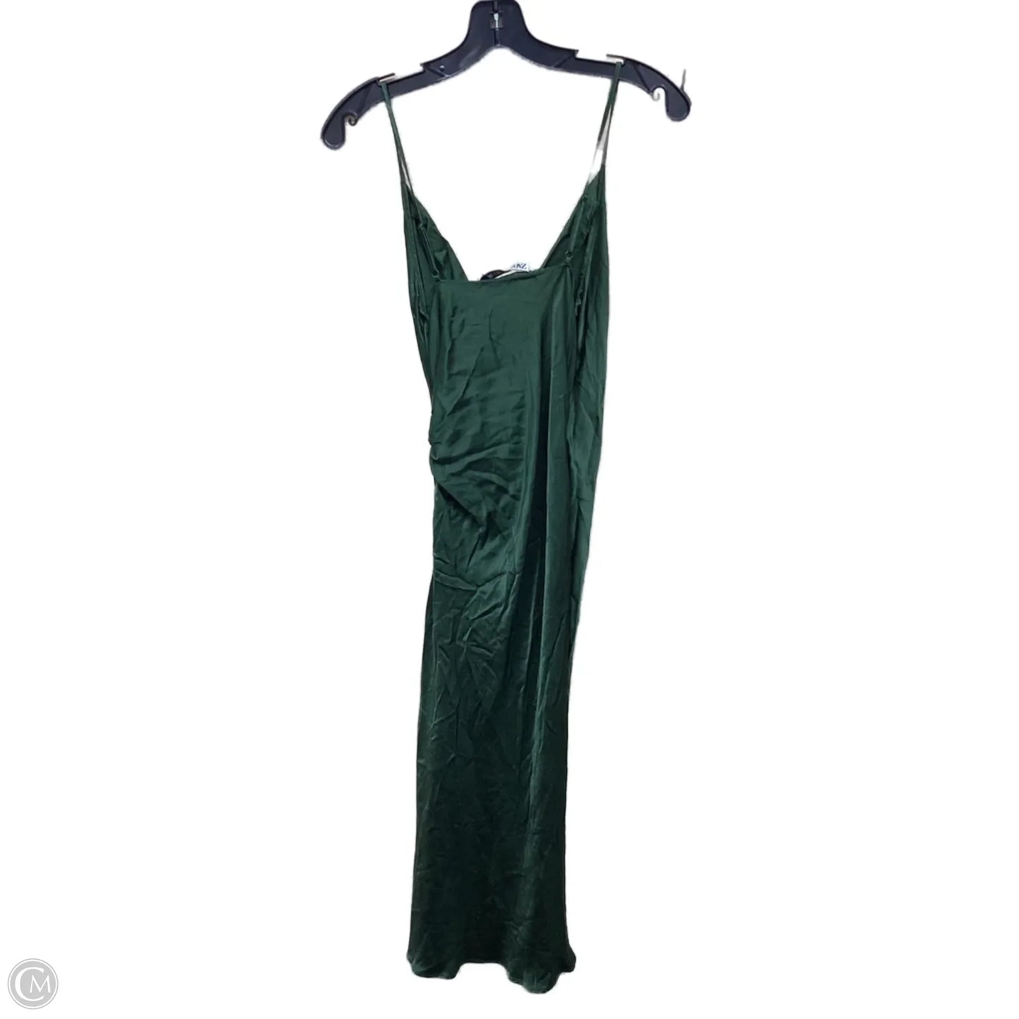 Dress Casual Midi By Zara In Green, Size: S