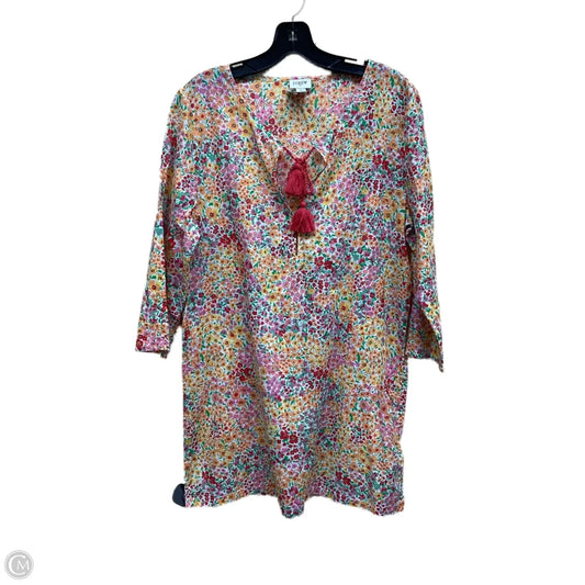 Dress Casual Midi By J. Crew In Floral Print, Size: M