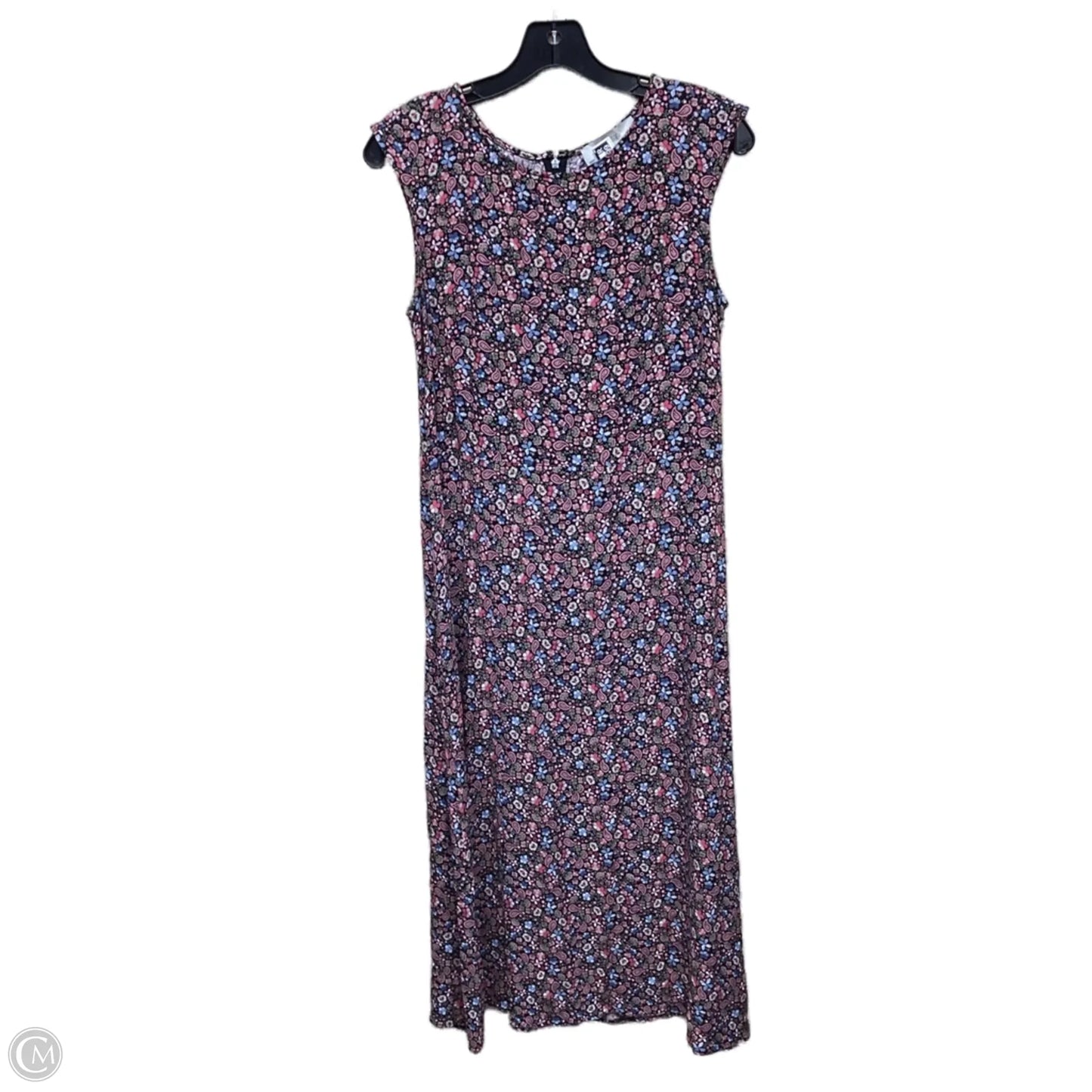 Dress Casual Midi By Loft In Floral Print, Size: S