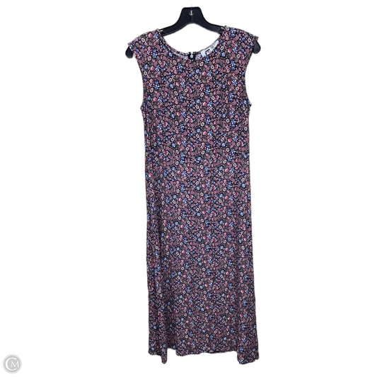 Dress Casual Midi By Loft In Floral Print, Size: S