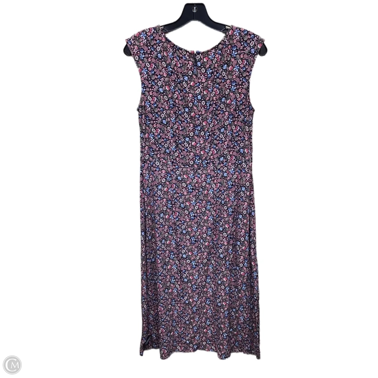 Dress Casual Midi By Loft In Floral Print, Size: S