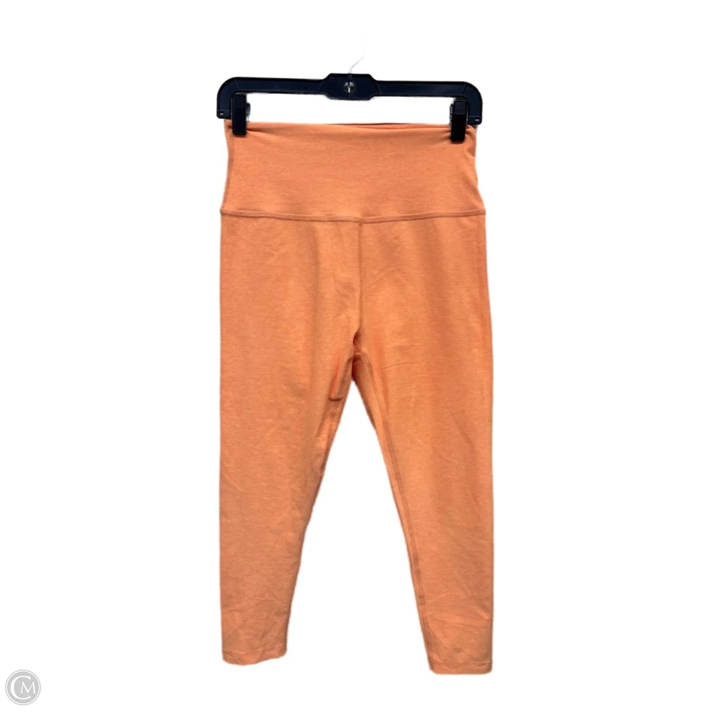 Athletic Leggings By Yogalicious In Orange, Size: L