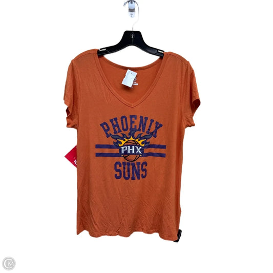 Top Short Sleeve By Clothes Mentor In Orange, Size: M