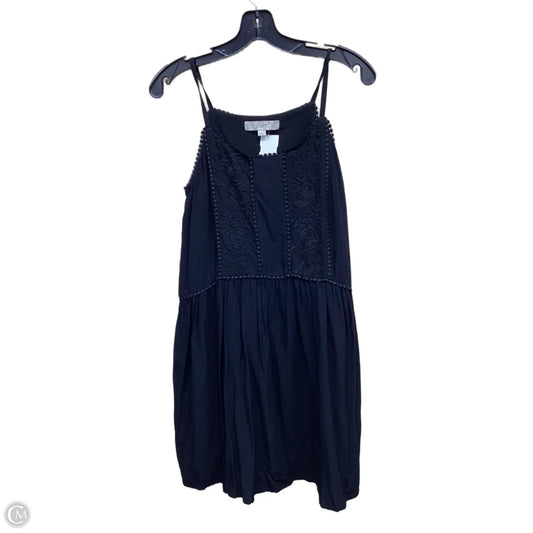 Dress Casual Midi By Loft In Black, Size: Xs