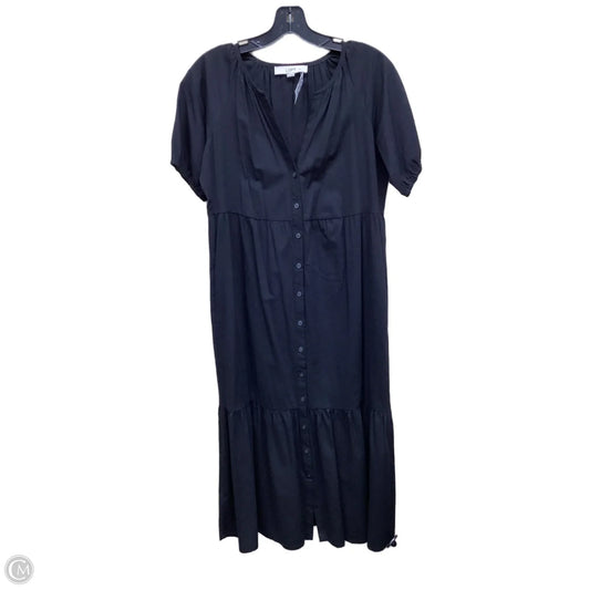 Dress Casual Maxi By Loft In Black, Size: Xs