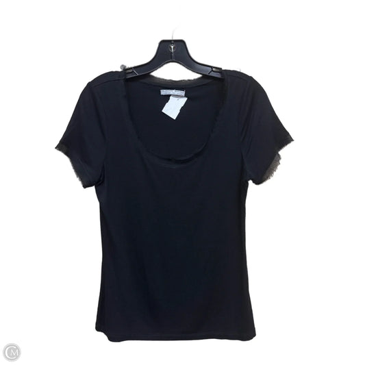 Top Short Sleeve By Alberto Makali In Black, Size: M