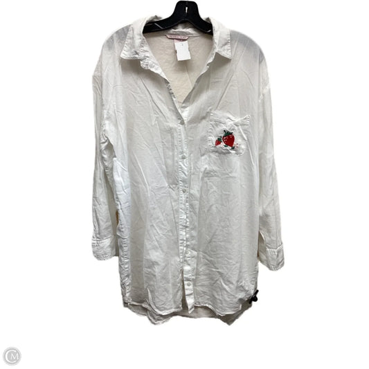 Nightgown By Victorias Secret In White, Size: L