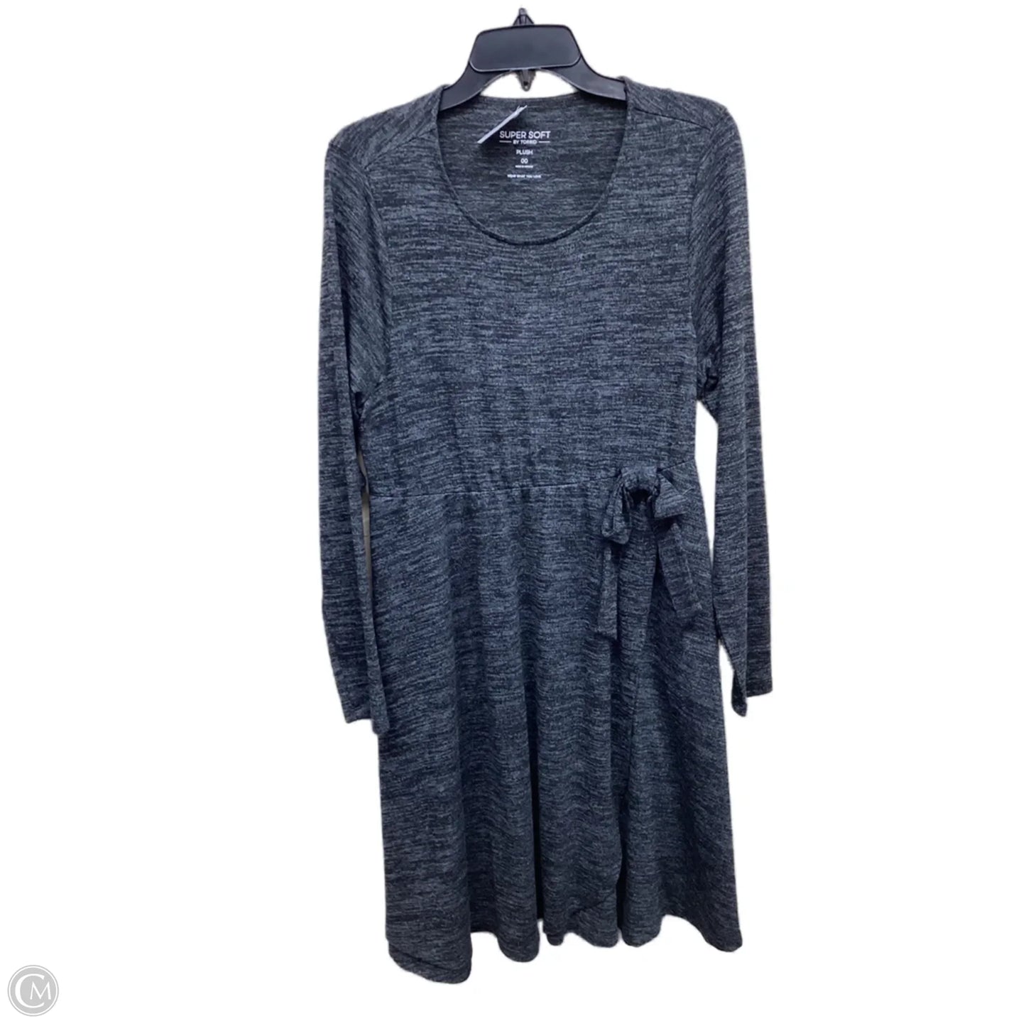 Dress Casual Midi By Torrid In Grey, Size: L
