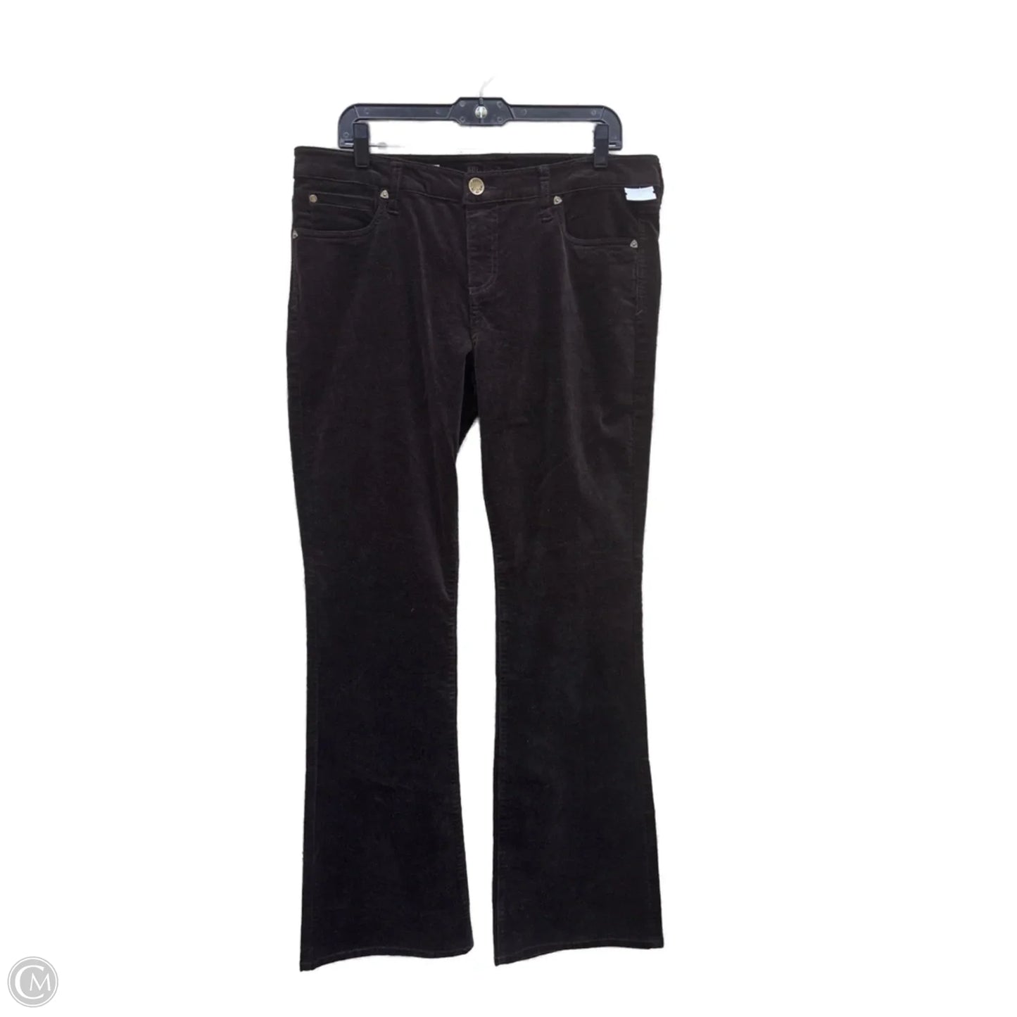 Pants Corduroy By Kut In Brown, Size: 14