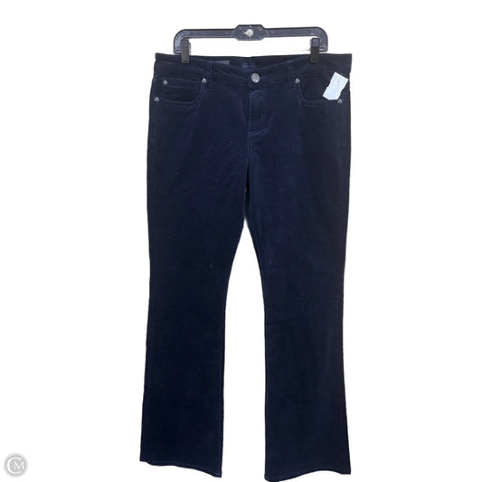 Pants Corduroy By Kut In Navy, Size: 14