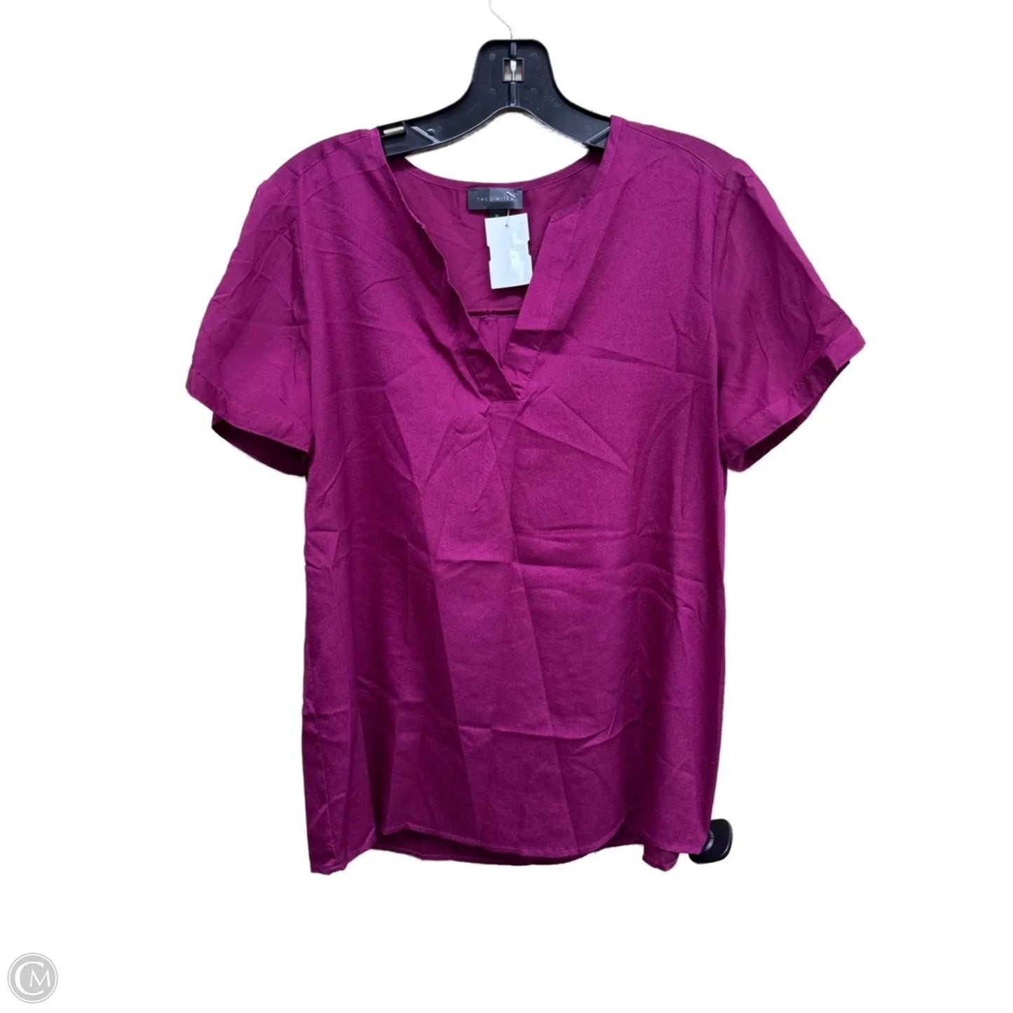 Top Short Sleeve By Limited In Purple, Size: M