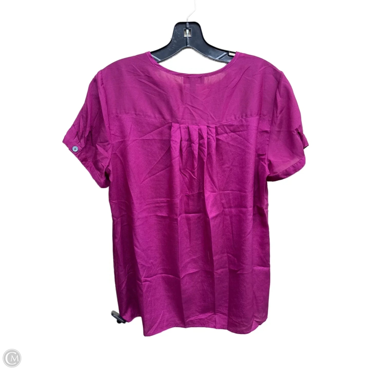 Top Short Sleeve By Limited In Purple, Size: M