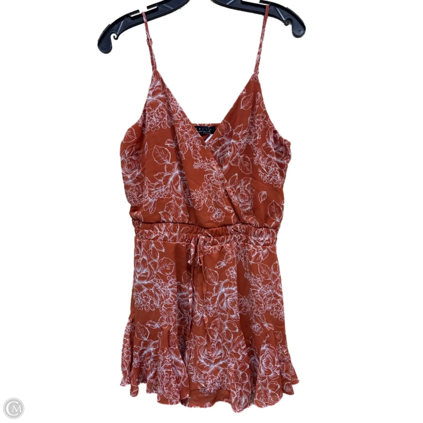 Romper By Trixxi In Orange, Size: L