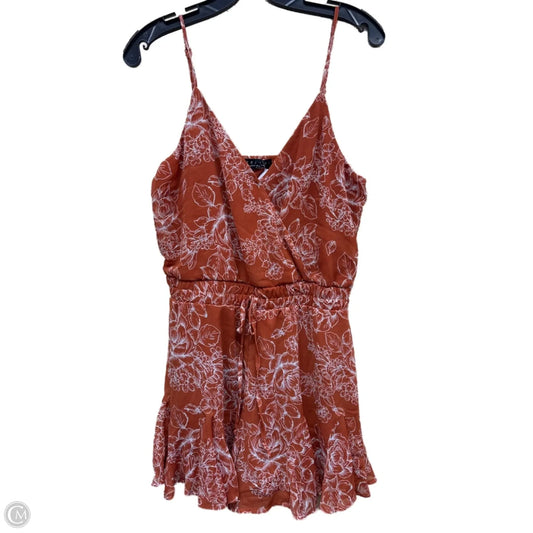 Romper By Trixxi In Orange, Size: L