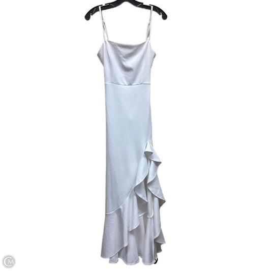 Dress Party Long By Lulus In White, Size: S