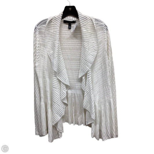 Cardigan By White House Black Market In White, Size: M