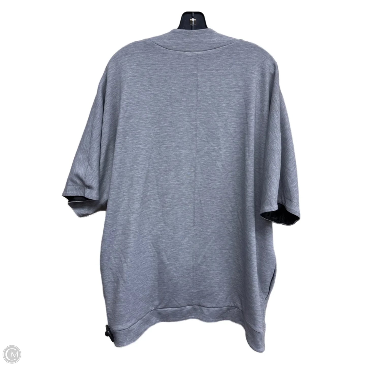 Cardigan By White House Black Market In Black & Grey, Size: Osfm