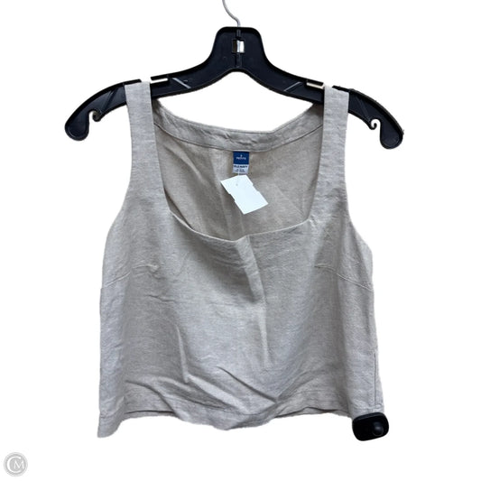 Top Sleeveless By Old Navy In Tan, Size: Sp