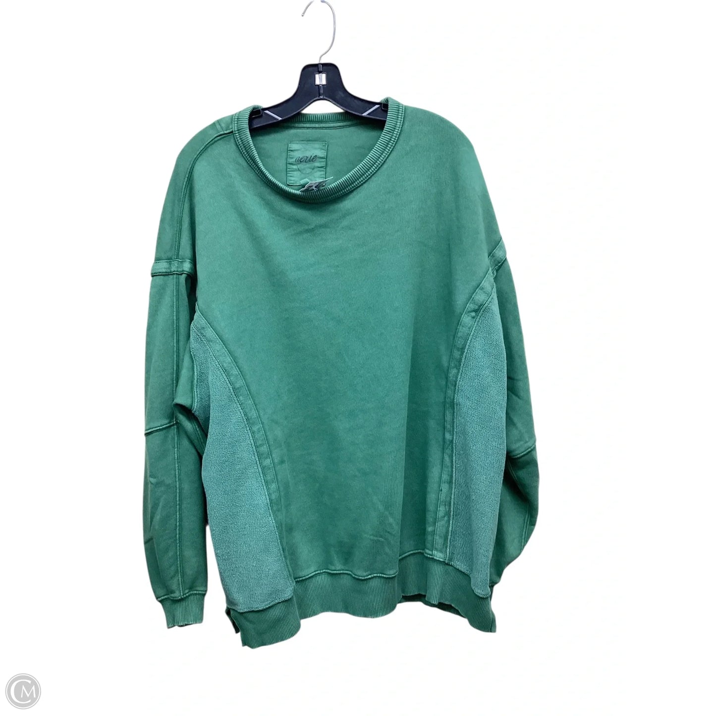 Sweatshirt Crewneck By Aerie In Green, Size: M