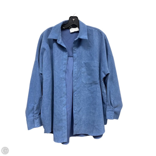 Top Long Sleeve By Zara In Black, Size: M