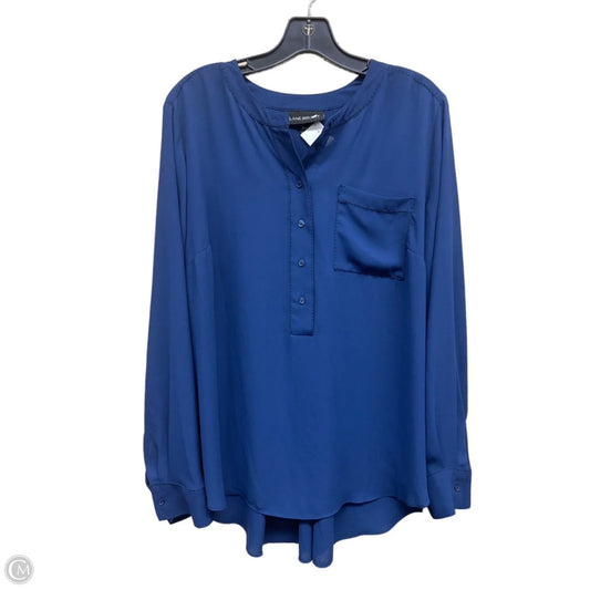 Top Long Sleeve By Lane Bryant In Black, Size: Xl