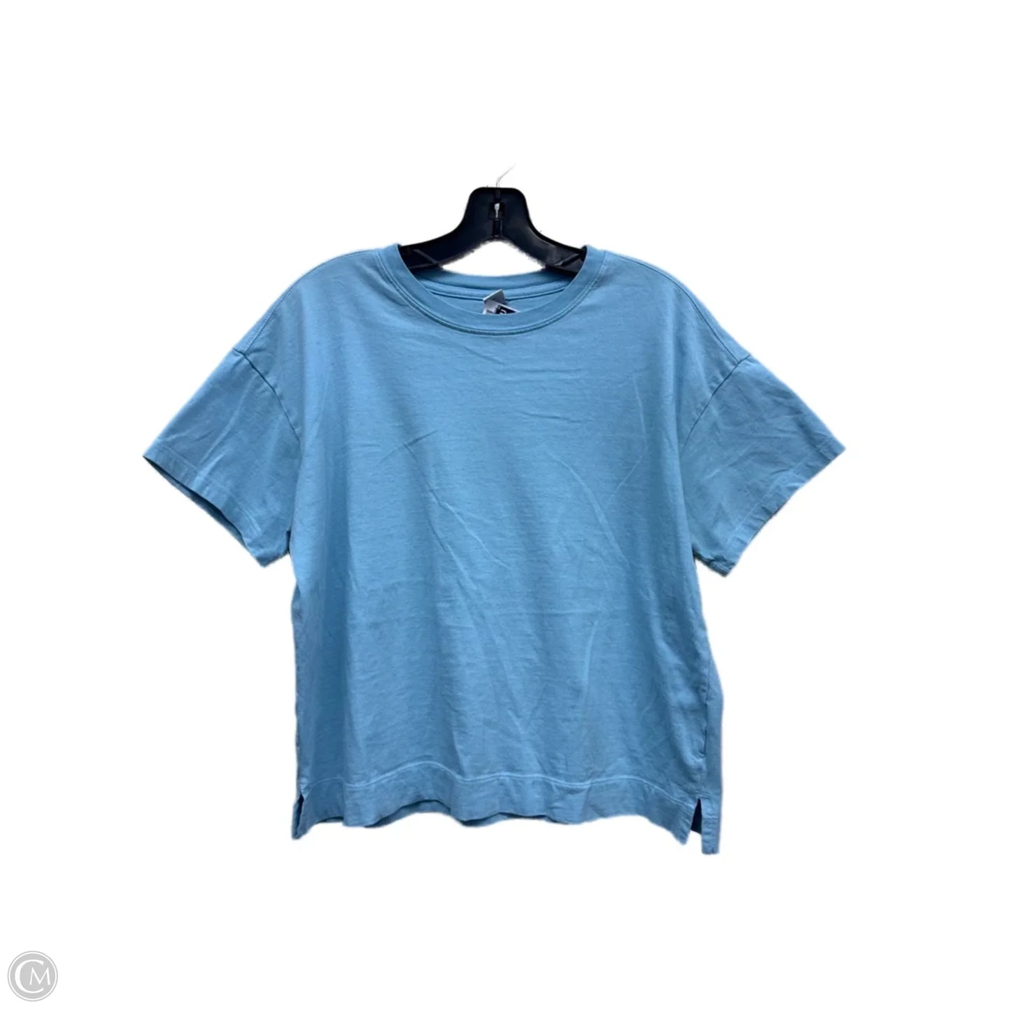 Top Short Sleeve By Old Navy In Blue, Size: M
