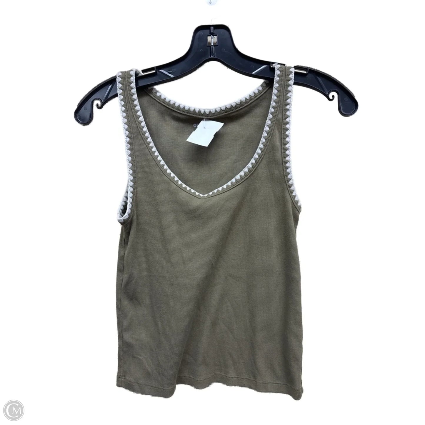Top Sleeveless By Old Navy In Green, Size: M