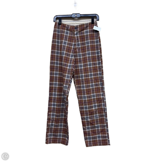 Pants Dress By Clothes Mentor In Plaid Pattern, Size: S