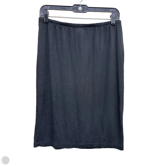 Skirt Midi By J. Jill In Black, Size: S