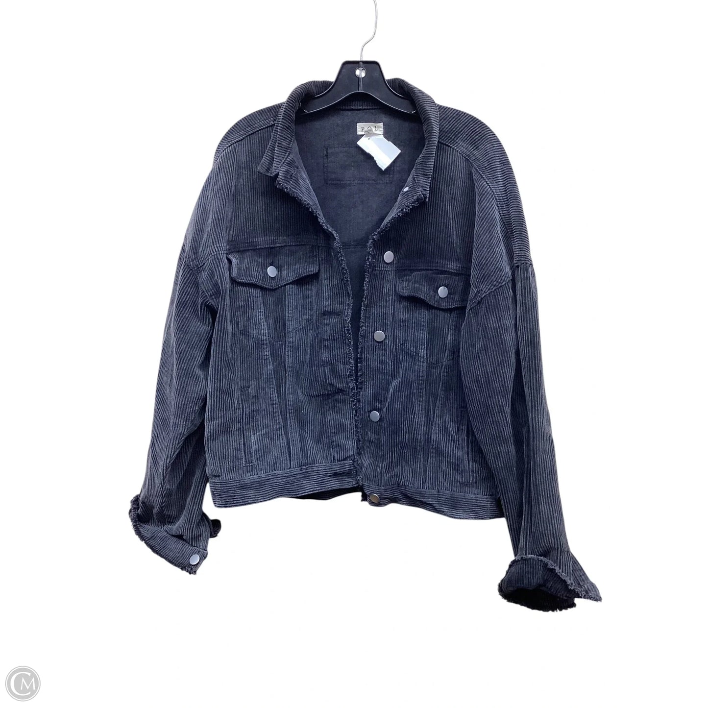 Jacket Other By Pol In Grey, Size: M