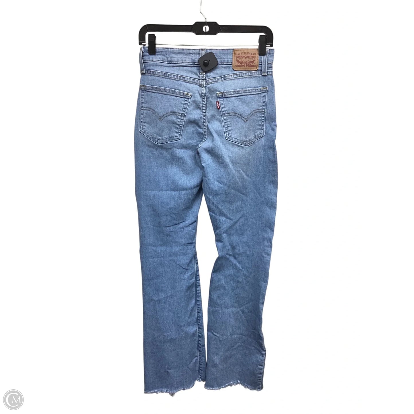 Jeans Boot Cut By Levis In Blue Denim, Size: 4