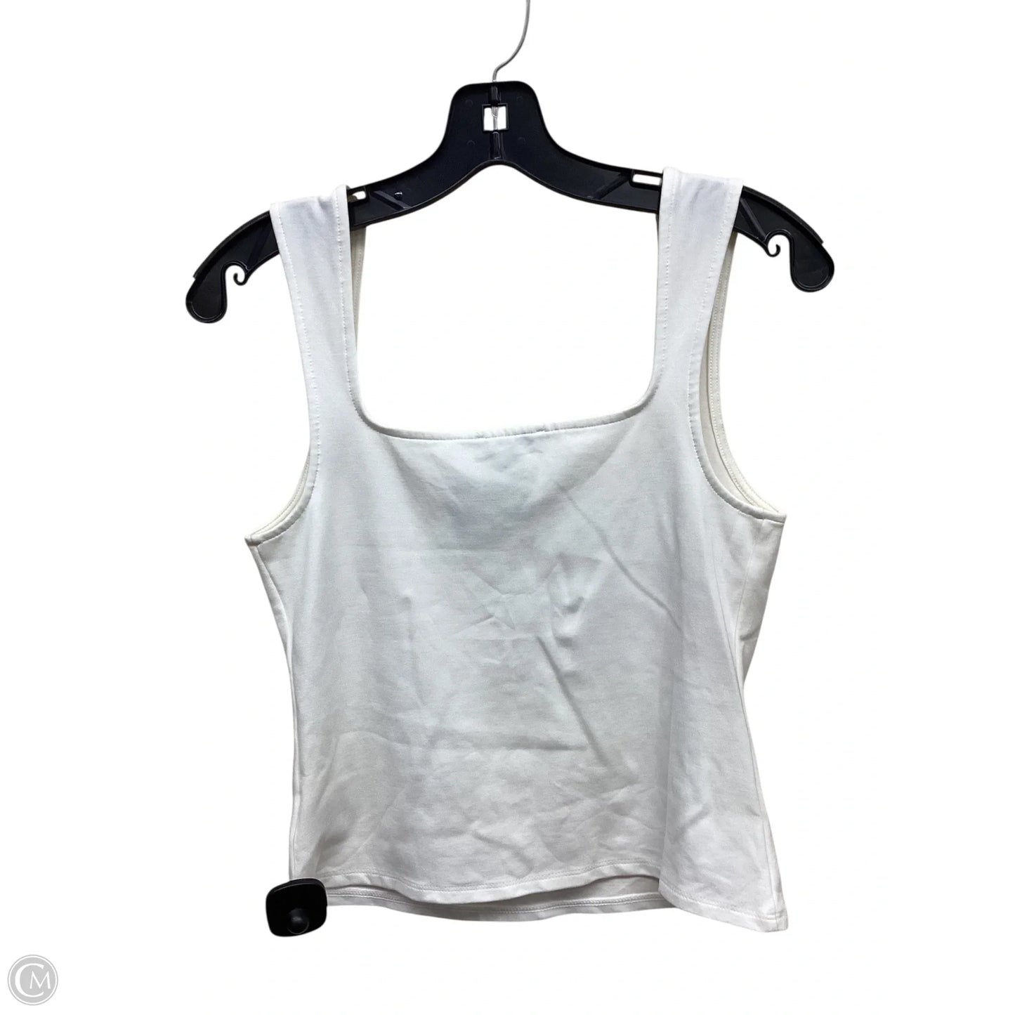 Top Sleeveless By Express In White, Size: S