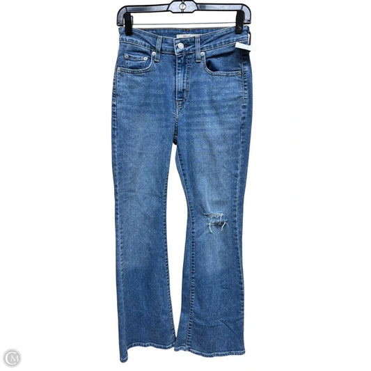 Jeans Boot Cut By Levis In Blue Denim, Size: 2
