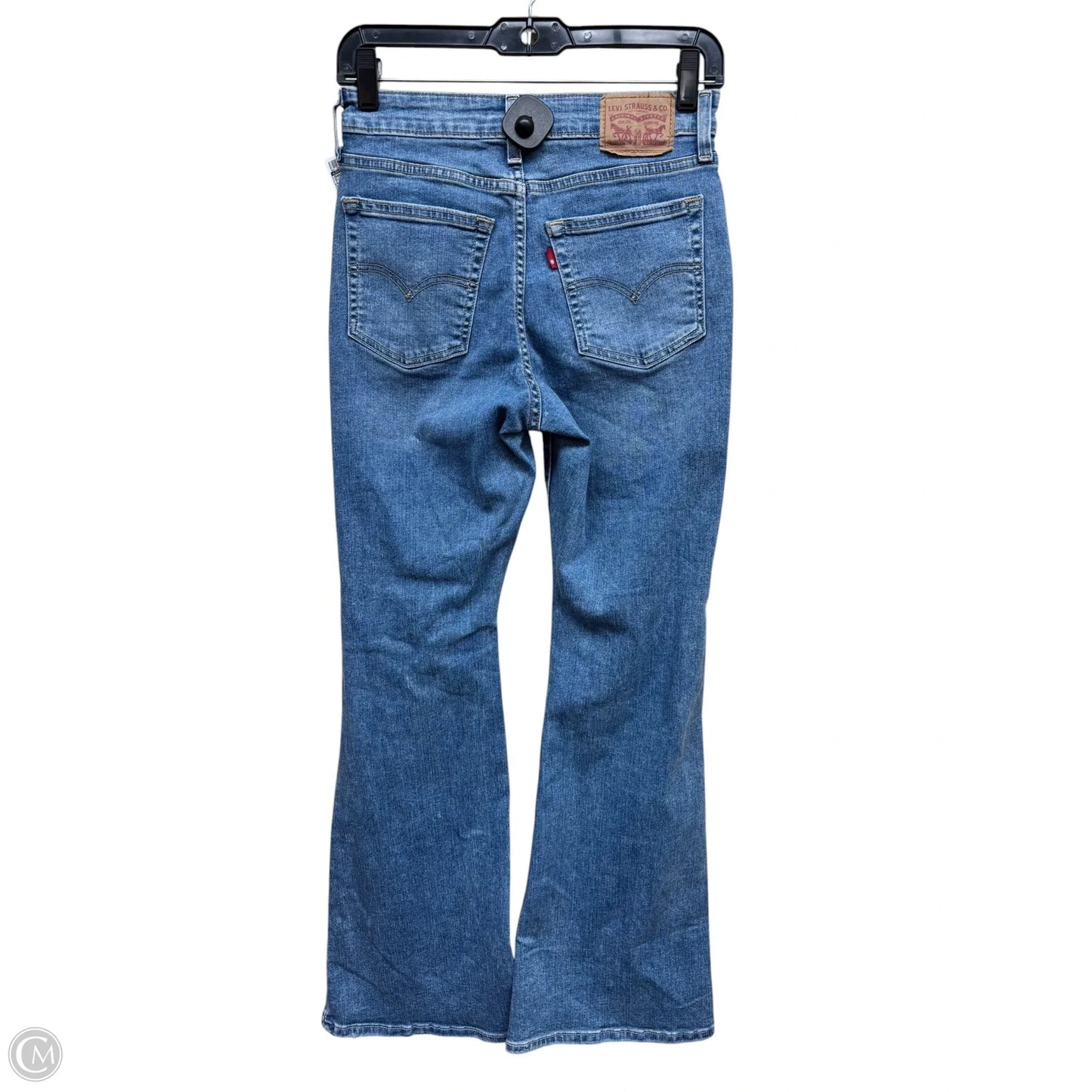 Jeans Boot Cut By Levis In Blue Denim, Size: 2