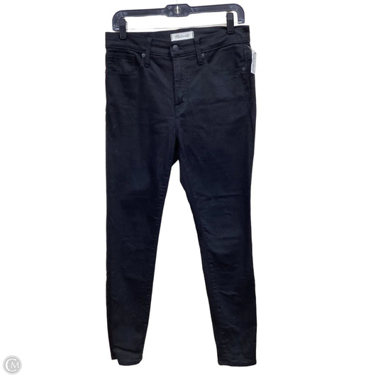 Jeans Skinny By Madewell In Black, Size: 8